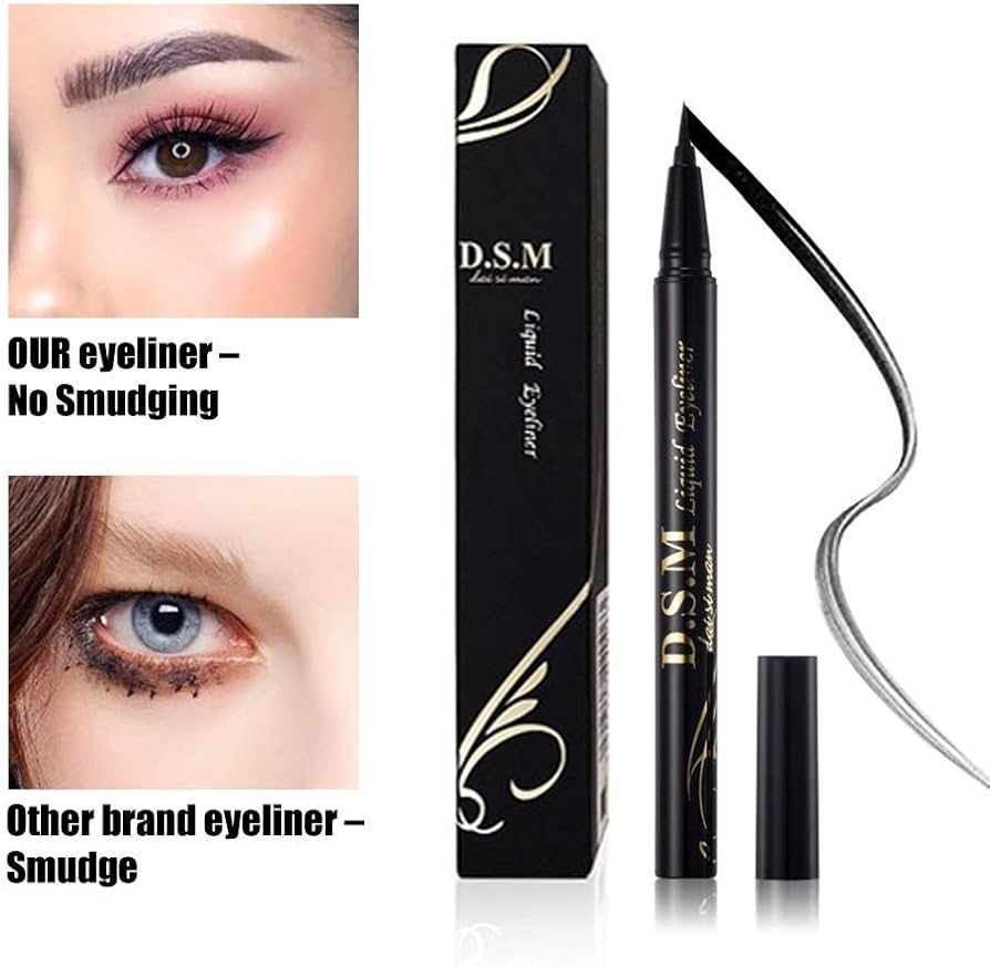 Luxury Waterproof Liquid Eyeliner (Jet Black)